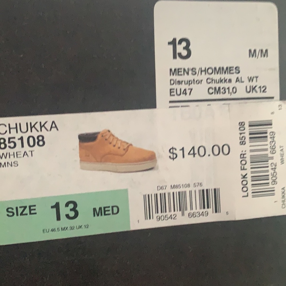 Like new men’s Timberland pro chukka - Picture 8 of 8